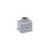 Capot 6B, Aluminium moulé sous pression, Alliage de zinc moulé, IP65, Sortie verticale, PG13.5
